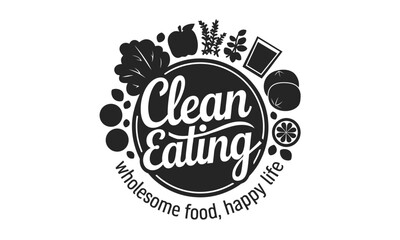 Healthy Food and Drink Vector Art