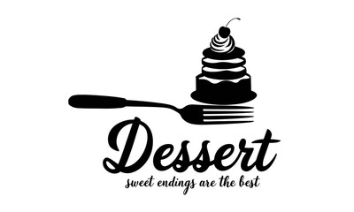 Dessert Wine Food Vector Clipart 