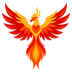 Mythical Phoenix Bird