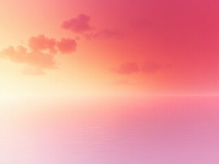 Fototapeta premium A serene and calming gradient, ideal for wellness retreats, yoga promotions, or summer-themed events, capturing tranquility with soft hues.