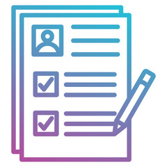 test icon element for design