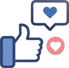 thumb up like symbol