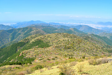 Naklejka premium 福智山からの眺望