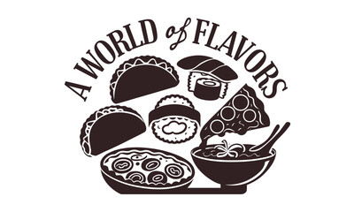 Food Styling vector clipart