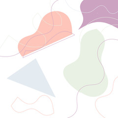 Abstract Shapes Background