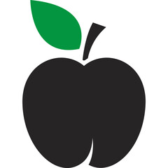 Simple vector icon apple