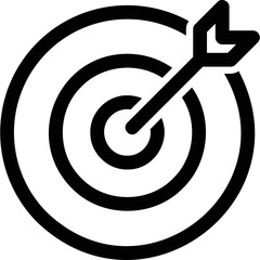 Simple vector icon target