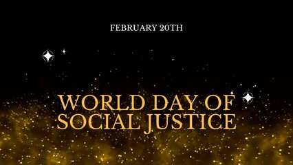 February 20th: World Day of Social Justice