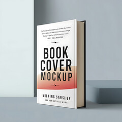 Eye-catching book cover mockup