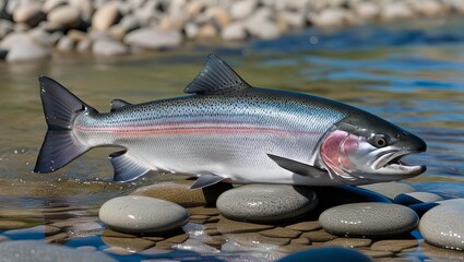 fish on the hook