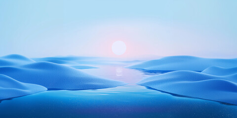 sunrise over the sea