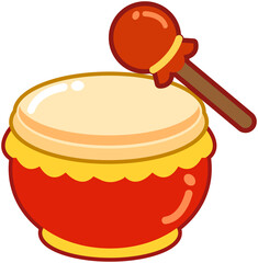 Cute Chinese Drum icon 