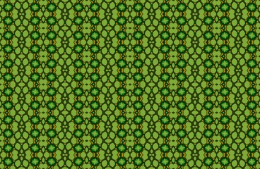 Vibrant Army Green Pattern. Artistic Layered Texture Highlighting Repetitive Symmetry and Gradient 