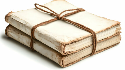 A collection of square hardcover books, both closed and open, set against a white background