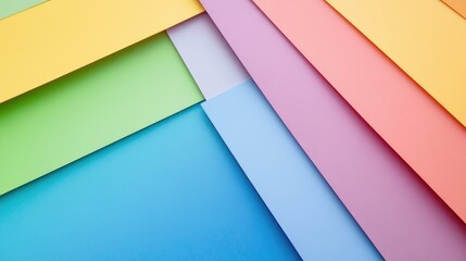 Vibrant Multicolored Craft Paper for Artistic Projects and Design Inspiration