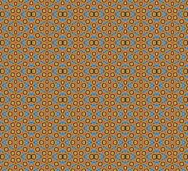Pale Coffee Pattern Design. Layered Geometric Texture with Bold Contrasts and Artistic Visual Harmo
