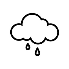 Rainy weather icon