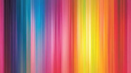 Vibrant Rainbow Stripes with Motion on Soft Artistic Background Ideal for Celebratory Events and Festive Occasions