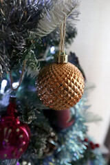 New Year's decor, Christmas tree decorations, old Soviet Christmas tree toys