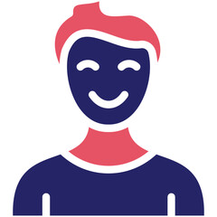 Quiet Lifestyle vector icon illustration of Lifestyles iconset.