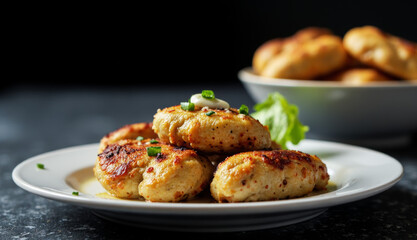 Chicken Kiev Bites with Garlic Herb Butter