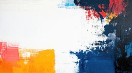 Industrial workers operating a tablet in front of a crane with a cargo container at a construction site, featuring large blank space for text, teamwork, logistics, technology, industry.