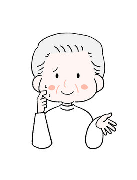 言い訳をするかわいいおじいいちゃん