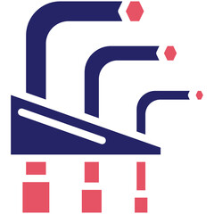 Hex Key vector icon illustration of Home Improvements iconset.