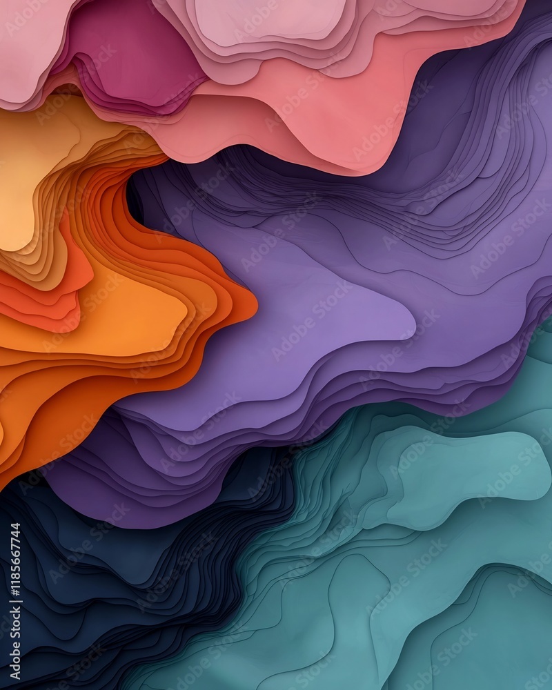 Poster enchanting detailed fluid rainfall map with stunning topographic visualization of dynamic weather sy