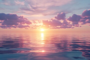 Obraz premium sunset over the sea