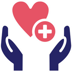 Obraz premium Healing Hope vector icon illustration of Chemotherapy iconset.