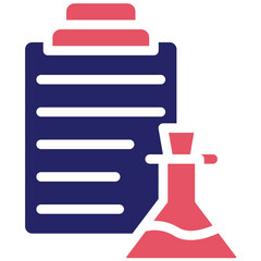 Lab Data vector icon illustration of Lab iconset.