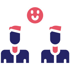 Bro vector icon illustration of Friendship iconset.