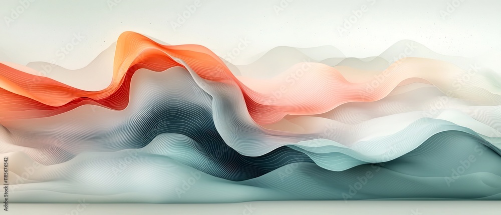 Poster hypnotic fluid rainfall map visualization showcasing dynamic topographic weather data captivating da