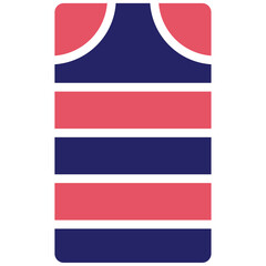 Sleeping Bag vector icon illustration of Outdoor Fun iconset.