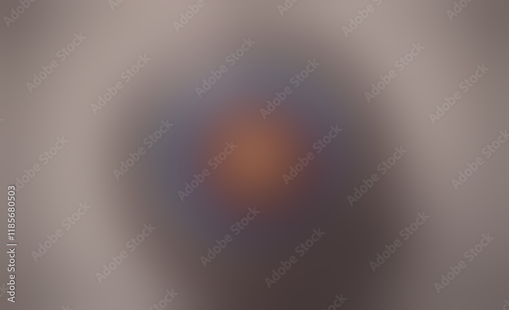 Poster Blurry image of a circle with a red dot in the center. The circle is not very clear and the red dot is barely visible