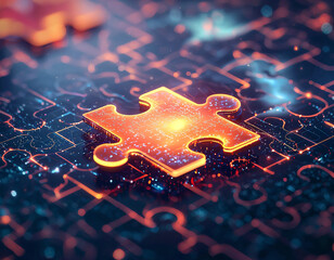 Digital Puzzle Piece