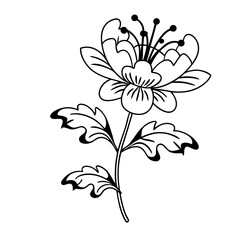 Chinese Flower Icon