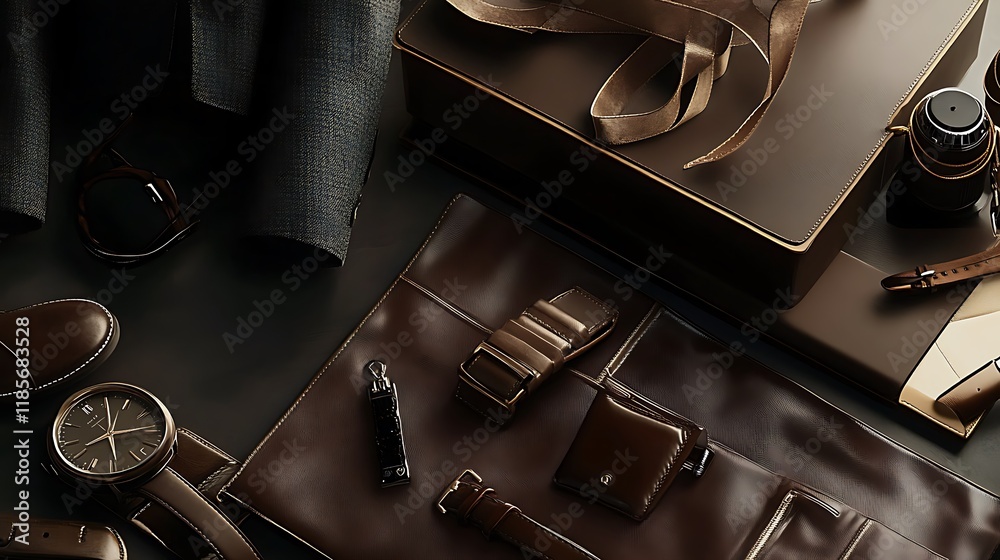 Wall mural design a premium marketing website for a lifestyle brand using a mocha color palette emphasize key s