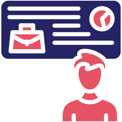 Business Training vector icon illustration of Business Training iconset.