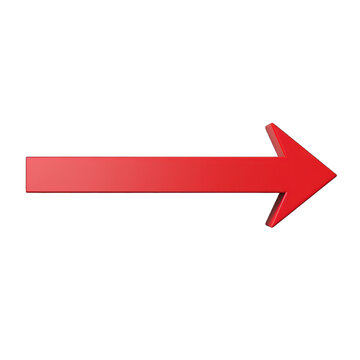 recommend clip art: red straight 3d arrow right png illustration with alpha transparent backgroud png