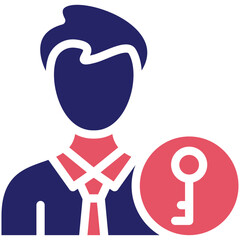 Ownership vector icon illustration of Gig Economy iconset.