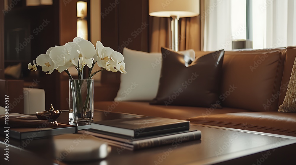Wall mural craft a chic and elegant website for a luxury lifestyle brand using a mocha color palette include in