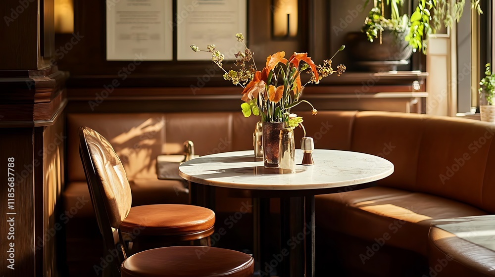 Wall mural create a luxury brand website with a warm mocha palette incorporate interactive call-to-action butto