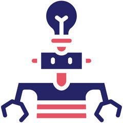 IQ vector icon illustration of Robotics iconset.