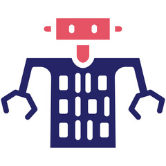 Coding vector icon illustration of Robotics iconset.