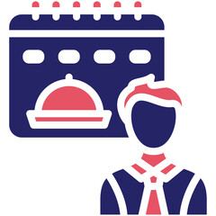 Formal Event vector icon illustration of Catering iconset.