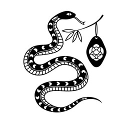 chinese new year snake zodiac icon