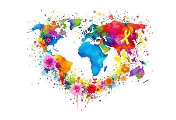 Beautiful Image of World Cancer Day