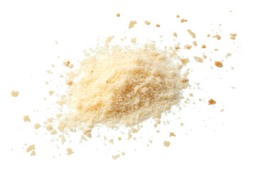  Parmesan cheese grated isolated on PNG